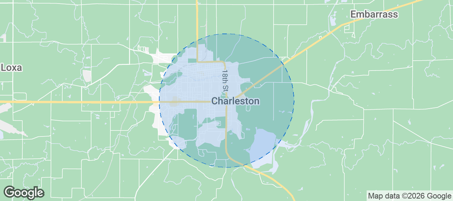 Charleston Airbnb map